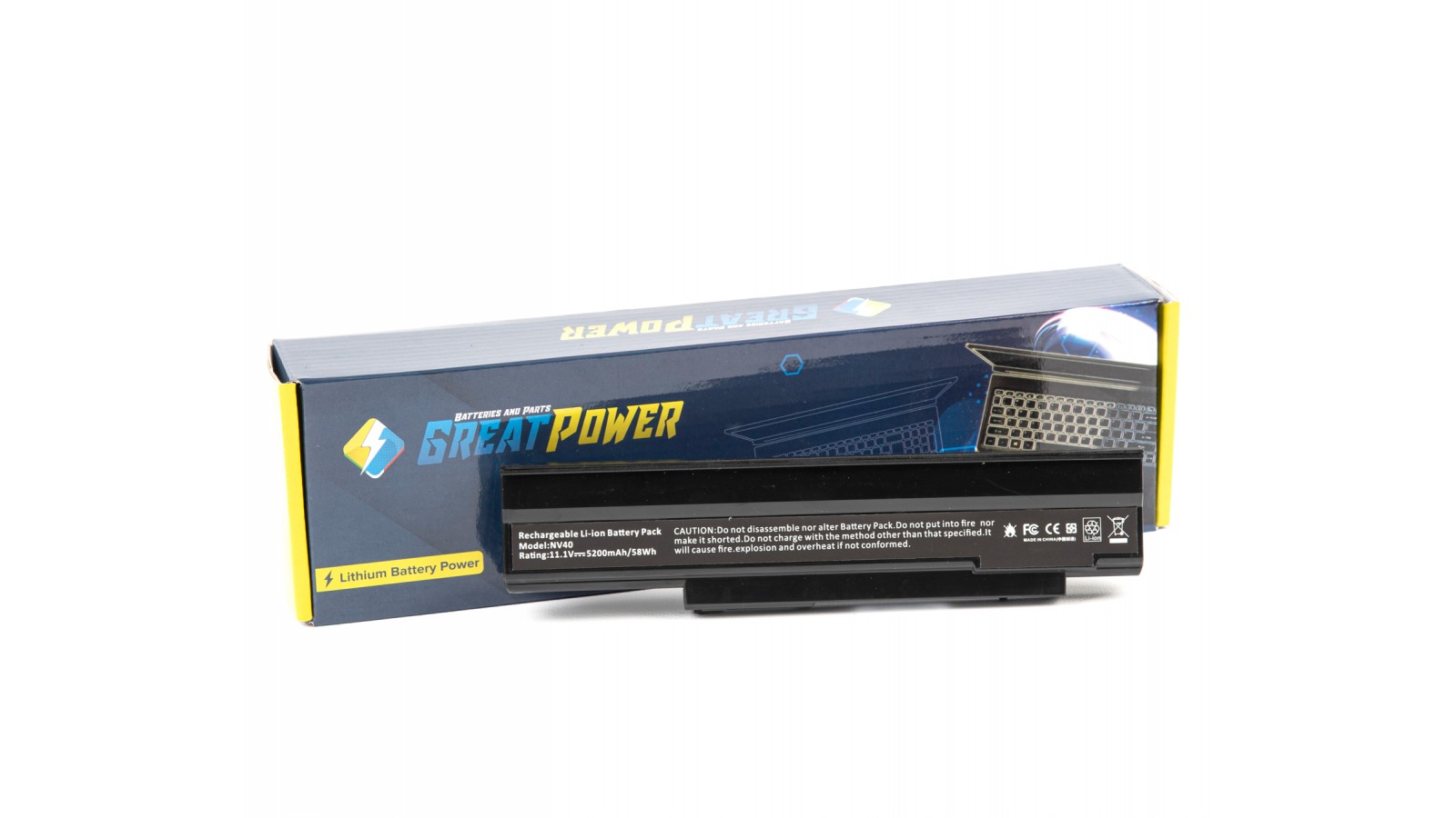 Batteria 5200mAh per Emachines E528 E728 compatibile