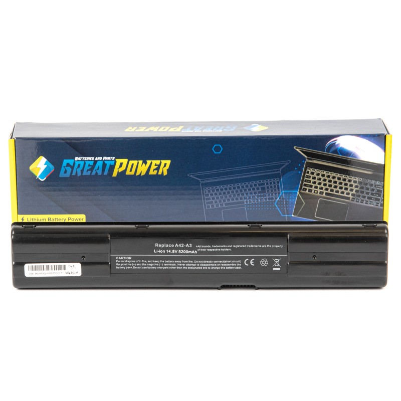 Batteria 5200mAh per ASUS A6000R A6000Rp A6000T A6000Tc A6000U A6000V A6000Va A6000Vc A6000Vm