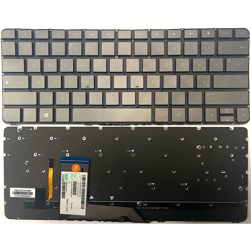 Tastiera italiana RETROIILUMINATA per HP Spectre X360 13-4124NL 13-4110NL