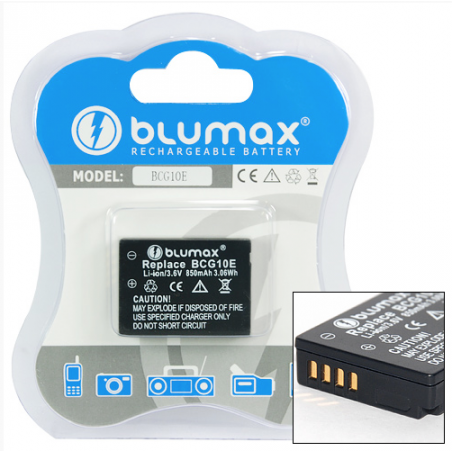 Batteria compatibile con Panasonic DMW-BCG10 DMW-BCG10E DMW-BCG10PP DMW-BCG10GK
