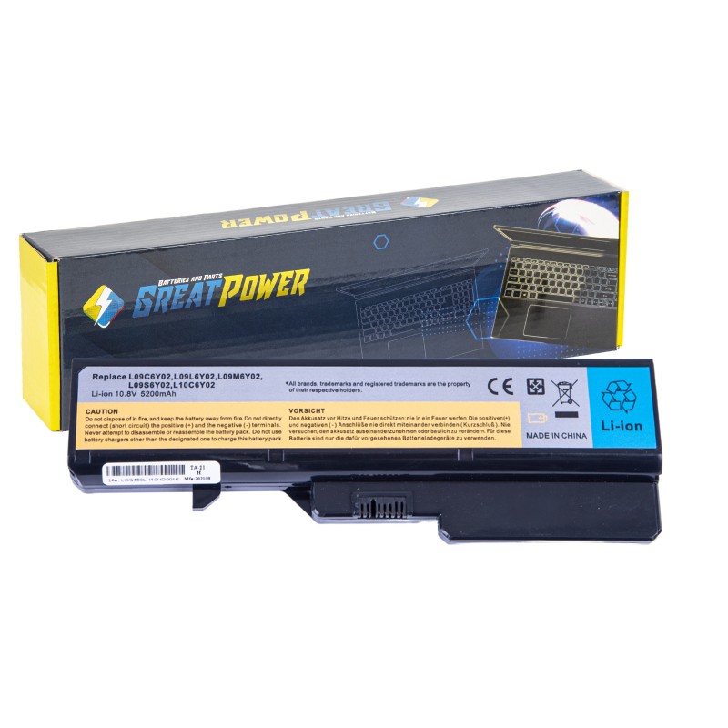 Batteria 5200mAh per Lenovo G560 G560e G565 G570 G575 Batteria 5200mAh per Lenovo G560 G560e G565 G570 G575