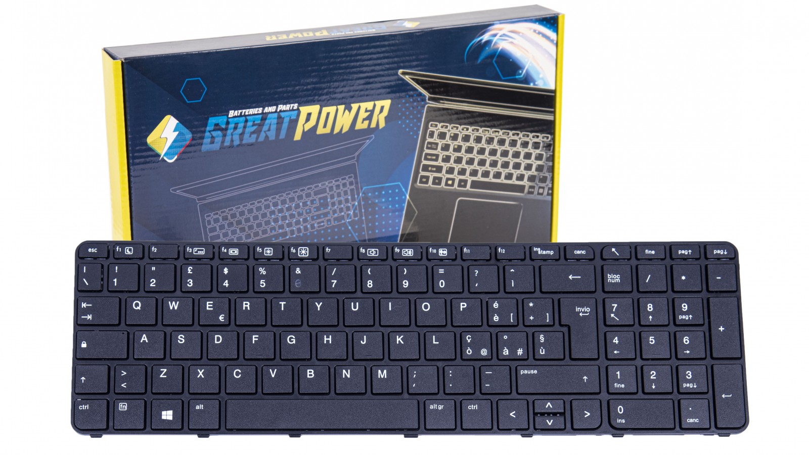 Tastiera italiana per HP ProBook 650 G2, 655 G2 (No Trackpoint)