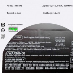 Batteria 3600 mAh per HP 15-CW HW03XL 255 G8 HSTNN-UB7W
