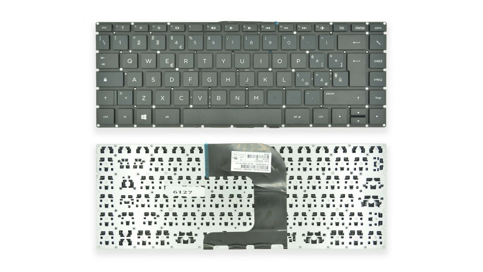 Tastiera italiana per HP 14-ac102nl 14-ac103nl 14-ac107nl 14-ac110nl senza cornice