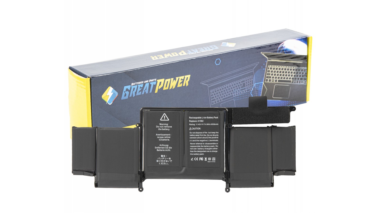 Batteria A1493 A1582 per Apple A1502 MacBook Pro Retina 13" 2013-2014