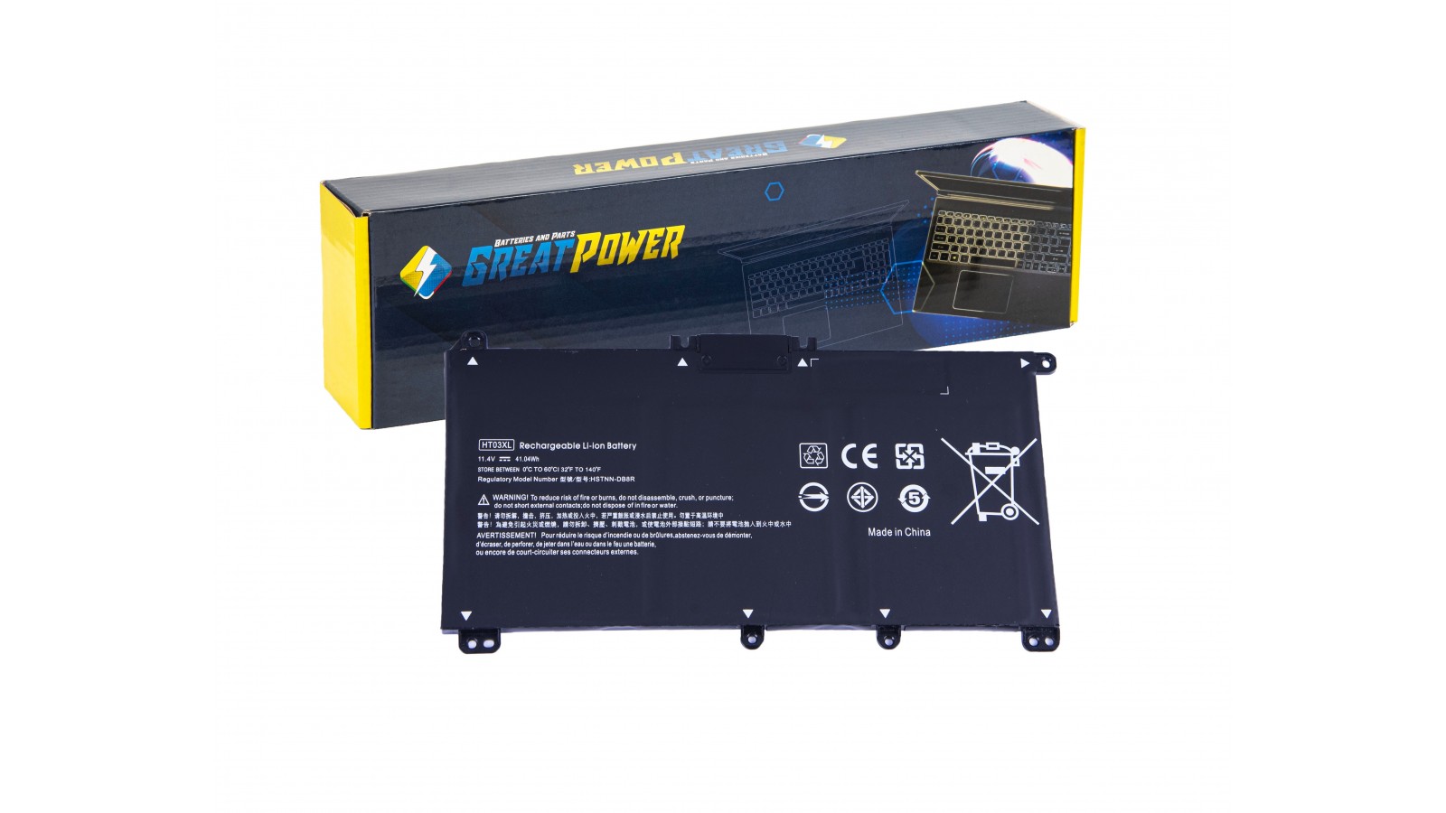 Batteria HT03XL 3600 mAh per Hp HT03XL HSTNN-IB8OL HSTNN-DB8SL HSTNN-DB8R HSTNN-UB7J HSTNN-LB8L