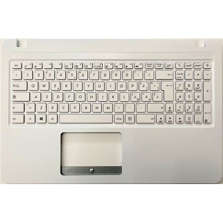 Tastiera con Top Case per ASUS X540LA F540L F540LA p/n 13nb0b02p05013 Bianco