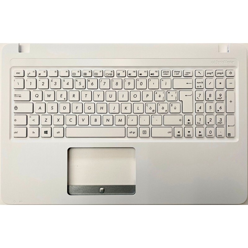 Tastiera TopCase Silver per Asus N501JW N501JW-1A RETROILLUMINATA