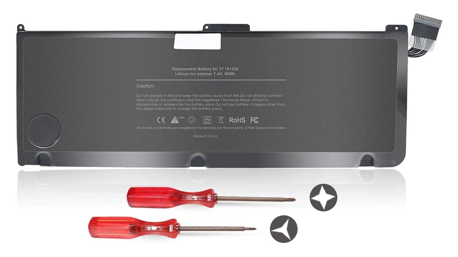 Batteria compatibile con Apple MacBook Pro 17" A1309 A1297 (2009)