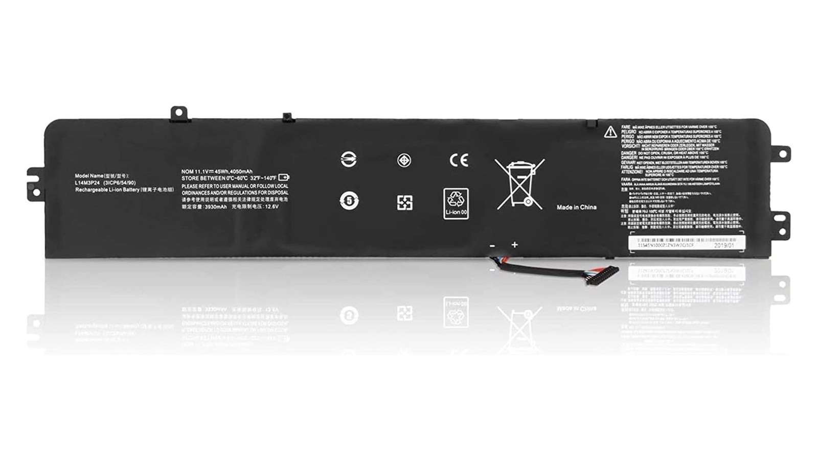 Batteria L14M3P24 per Lenovo Y520-15IKBA Y520-15IKBM Y520-15IKBN IdeaPad Y700-14ISK 700-15ISK 700-17ISK