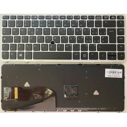 Tastiera Italiana per Hp EliteBook 840 G1 850 G1 Retroiiluminata con Trackpad