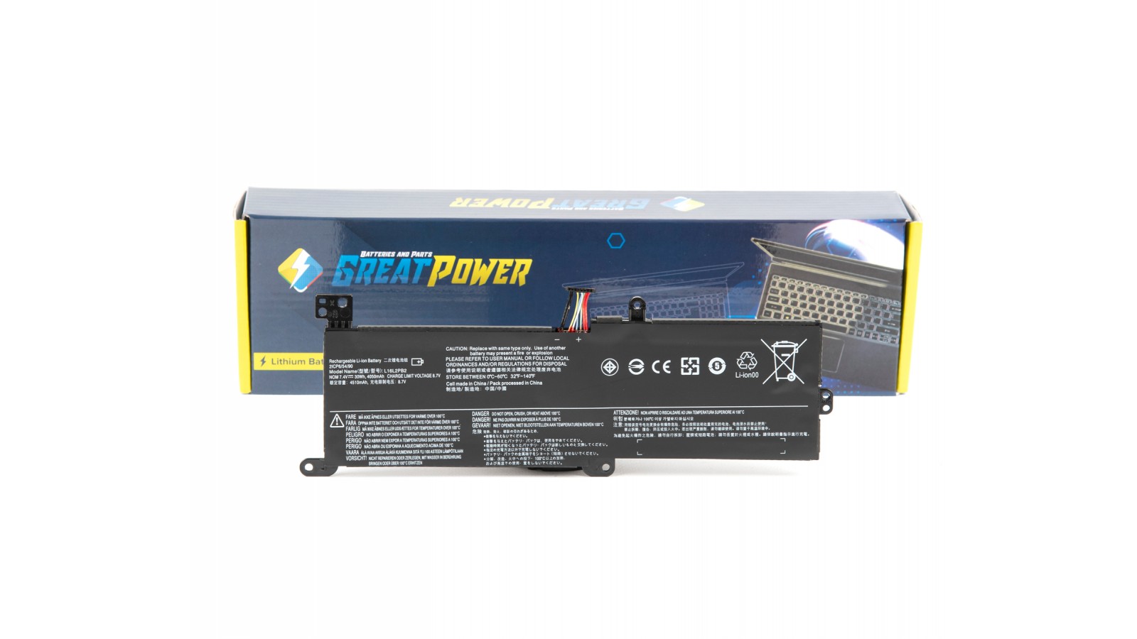 Batteria 4050 mAh per Lenovo IdeaPad 330-15AST - L16M2PB1 L16C2PB2