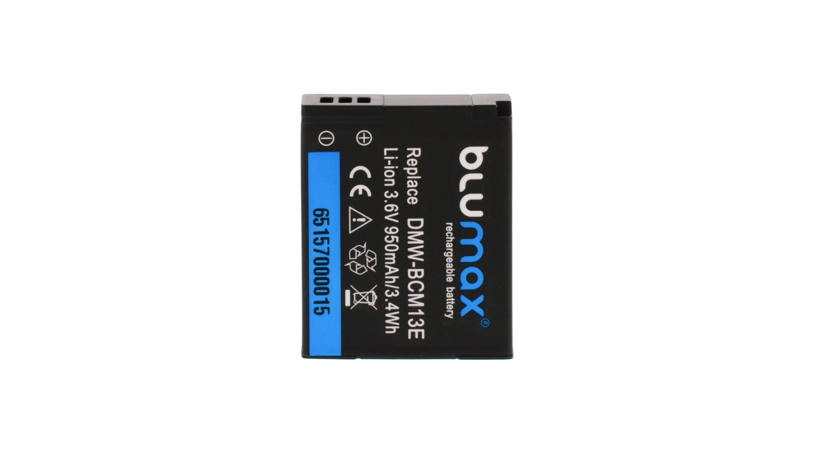 Batteria compatibile con Panasonic Lumix DMC-FT5 DMC-TS5 DMC-TZ40 DMC-TZ41 DMC-ZS30