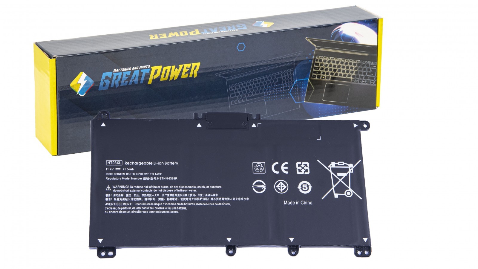 Batteria 3600 mAh per HP 15-dw0120n 15-dw0057nl