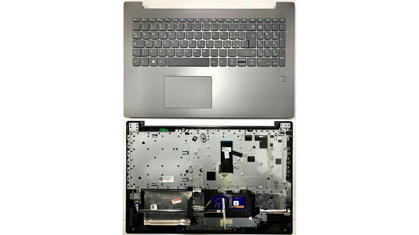 Tastiera italiana per LENOVO IdeaPad 330-15ISK 330-15AST 330-15IKB 330-15IGM Grigia TOPCASE PALMREST