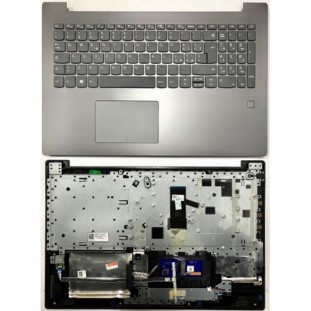 Tastiera italiana per LENOVO IdeaPad 330-15ISK 330-15AST 330-15IKB 330-15IGM Grigia TOPCASE PALMREST