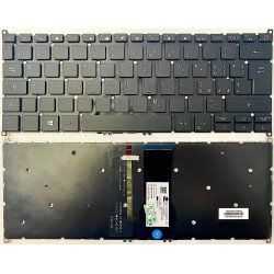 Tastiera italiana RETROILLUMINATA per ACER SWIFT 1 SF114-32 SF114-32-P56T SENZA FRAME