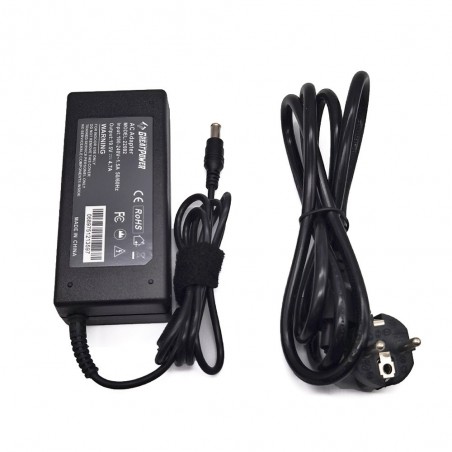 Alimentatore caricabatteria compatibile con Sony Vaio VGN-CR VGN-CR21E/W VGN-CR21S VGN-CR21S/L PCG-5J5M