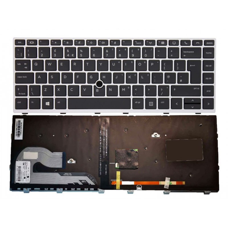 Tastiera italiana RETROILLUMINATA per HP EliteBook 745 G5 745 G6 840 G5 840 G6 846 G5 con Track Point