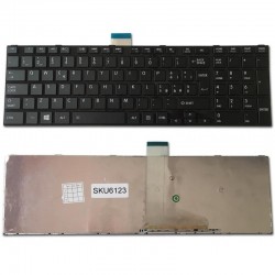 Tastiera Italiana nera compatibile con Toshiba Satellite P850 P850D P855 P855D P870 P870D P875