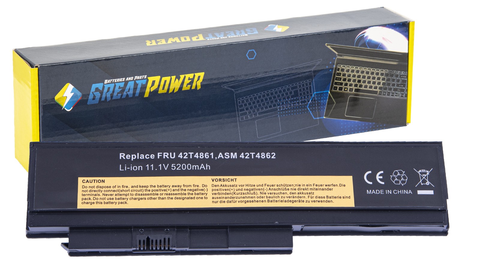 Batteria 5200mAh per Lenovo ThinkPad X230 X230i X230s