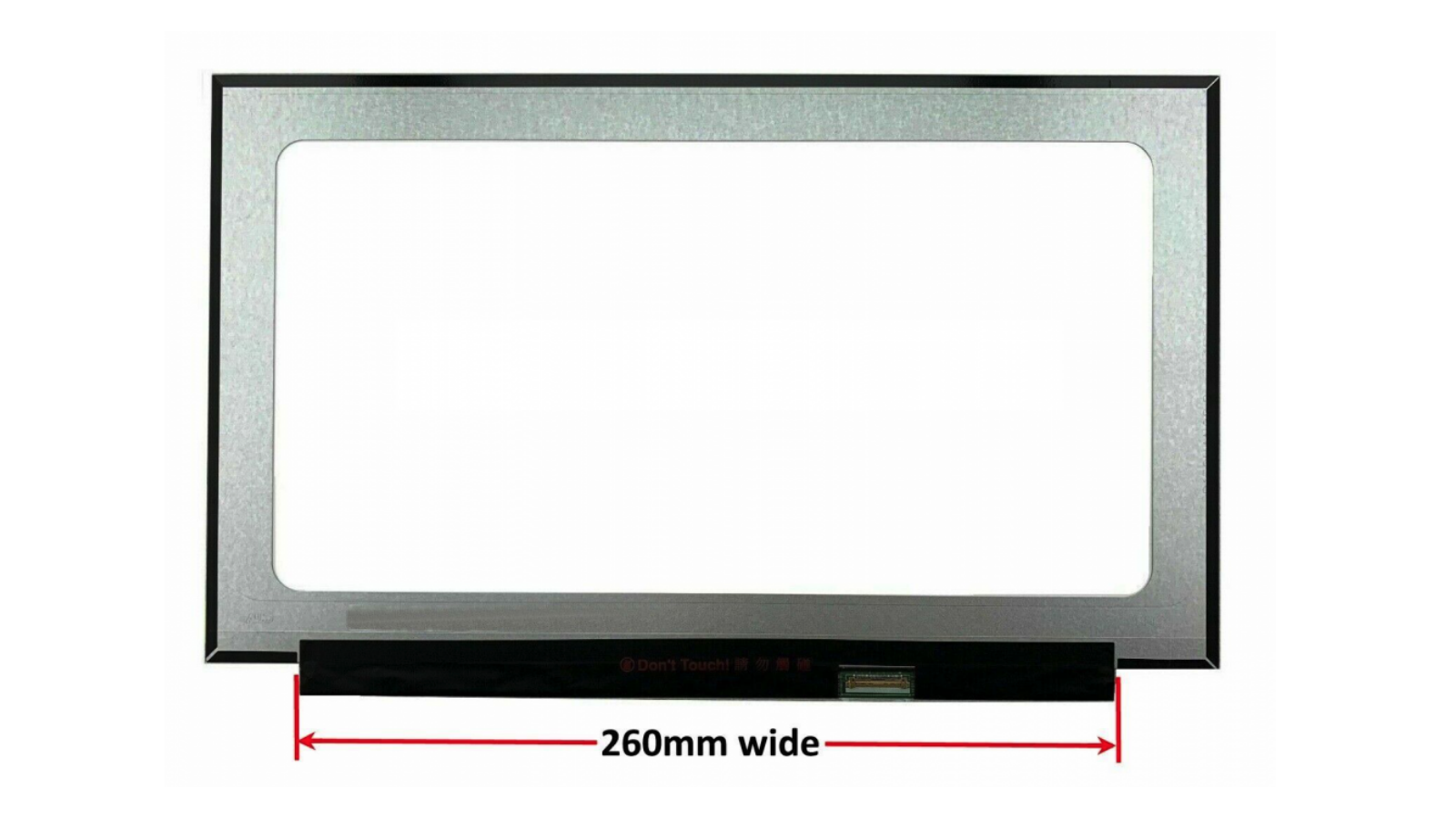 Display Schermo 15,6 Led compatibile con NT156FHM-N43 V8.0 Full Hd connettore 30 pin