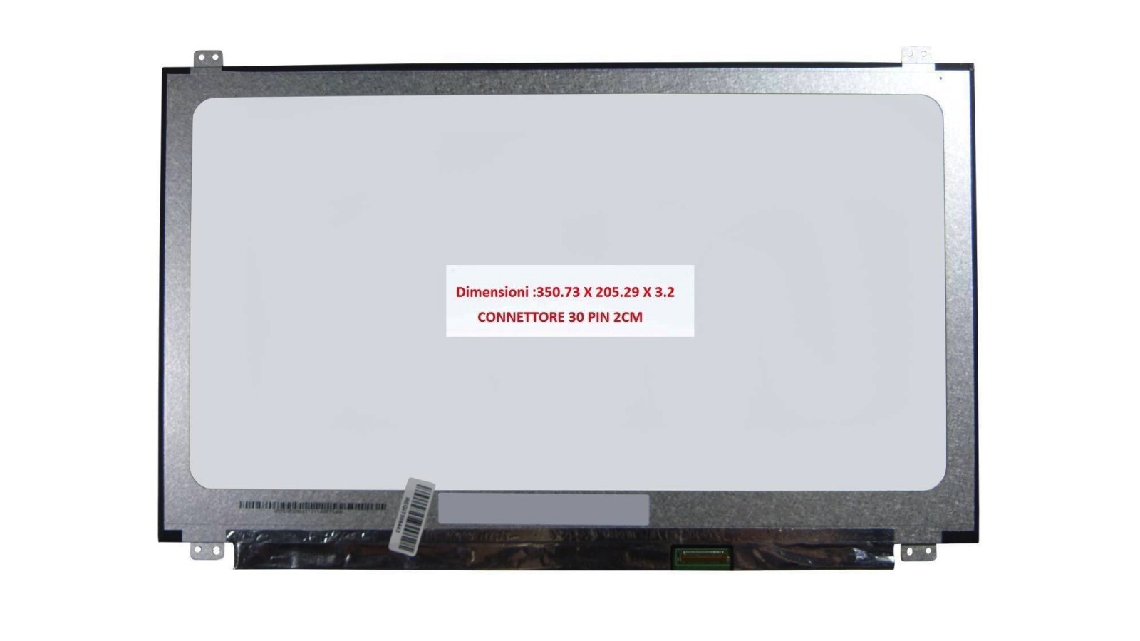 Display LCD Schermo 15,6 compatibile con N156BGA-EA3 REV.C4