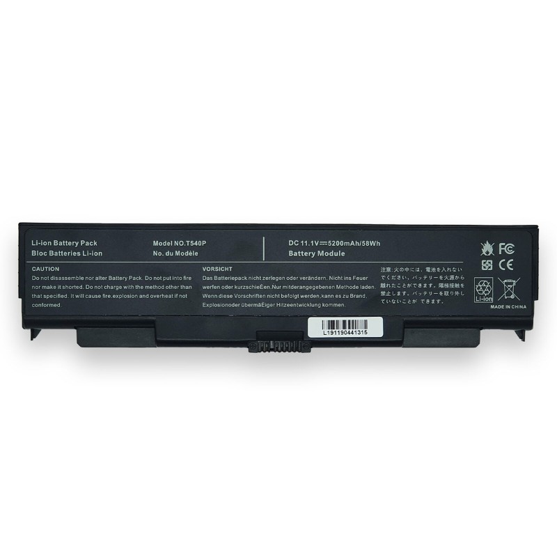 Batteria 5200 mAh per Lenovo ThinkPad L440 T440p W540 L540 T540P