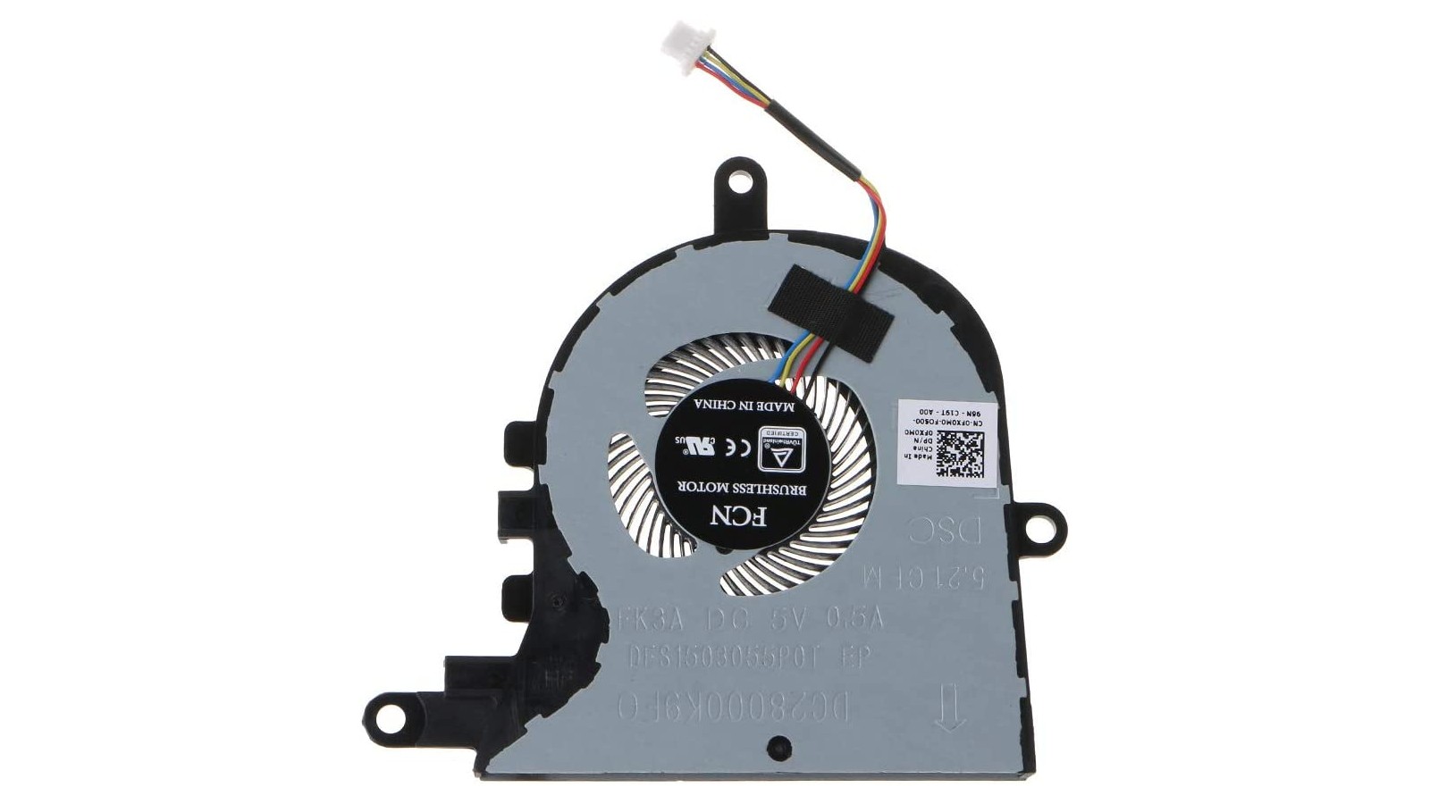 Ventola Cpu fan per Dell Latitude E3590 INSPIRON 15-5570 5575 P75F CN-0FX0M0