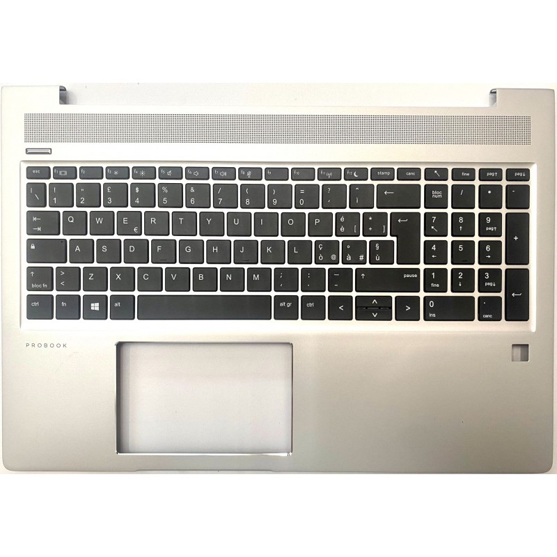 Tastiera italiana TOPCASE per HP Probook 450 G7 ProBook 450 G6 Silver