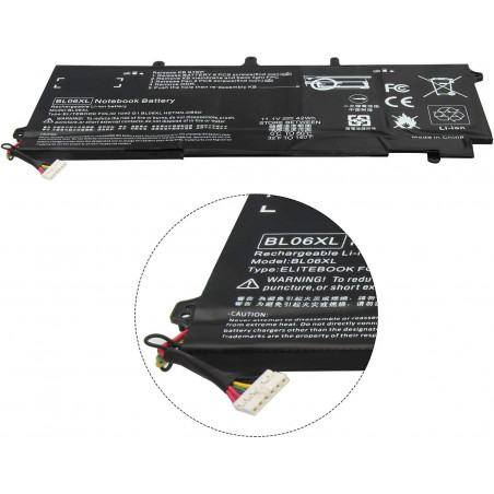 Batteria BL06XL per HP EliteBook Folio 1040 G1 G2 [11.1V 3800mAh]