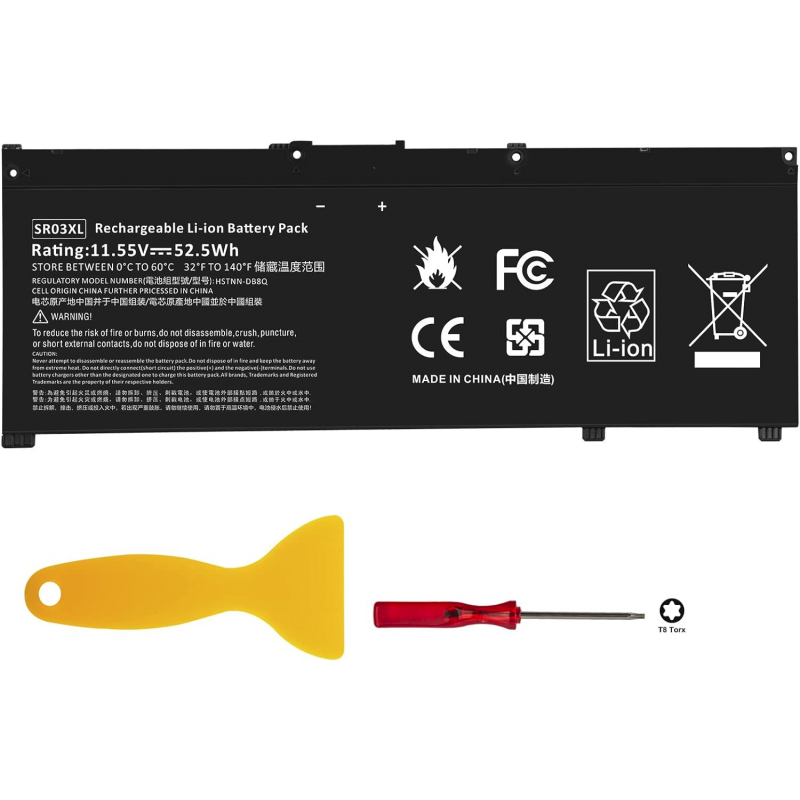 Batteria SR03XL per HP Envy X360 15-CN0000 15-CP0000 17-BW0000 Pavilion 15-CX0000 Batteria SR03XL per HP Envy X360 15-CN0000 15-CP0000 17-BW0000 Pavilion 15-CX0000