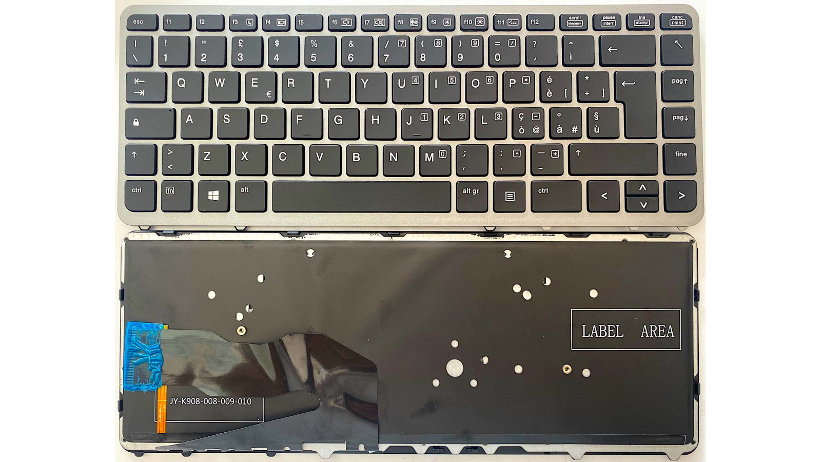 Tastiera Italiana compatibile con Hp EliteBook 840 G2 850 G2 Retroilluminata