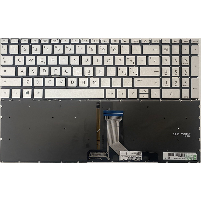 Tastiera italiana RETROILLUMINATA per HP 15-EG 15-EH TPN-Q246 TPN-Q245