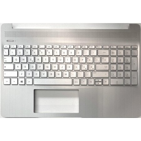 Tastiera italiana TOPCASE per HP 15-DY 15-EF 15S-EQ 15S-FQ Silver