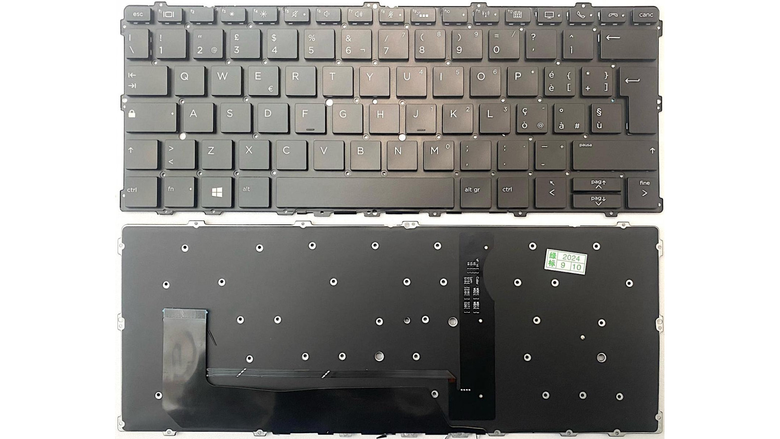 Tastiera italiana RETROILLUMINATA per HP EliteBook x360 1020 G2 1030 G2 1030 G3