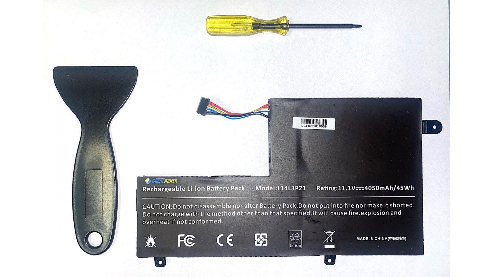 Batteria per Lenovo L14L3P21 L14M3P21 IdeaPad 300S-14ISK 310S-14AST 310S-15IKB 500S-14ISK