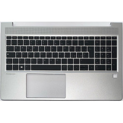 Tastiera italiana TOPCASE per HP ProBook 450 G8 RETROILLUMINATA Silver