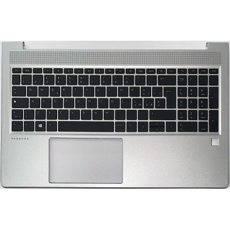 Tastiera italiana TOPCASE per HP ProBook 450 G8 RETROILLUMINATA Silver
