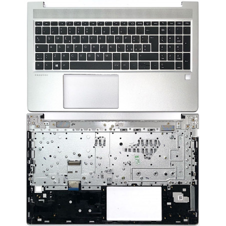 Tastiera italiana TOPCASE per HP ProBook 450 G8 NON RETROILLUMINATA Silver