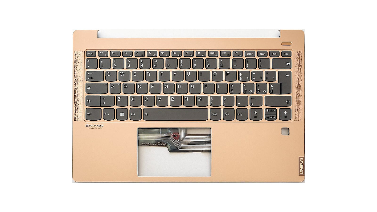 Tastiera italiana Topcase RETROILLUMINATA per LENOVO IDEAPAD YOGA S540-14IWL S540-14IML S540-14API ORO