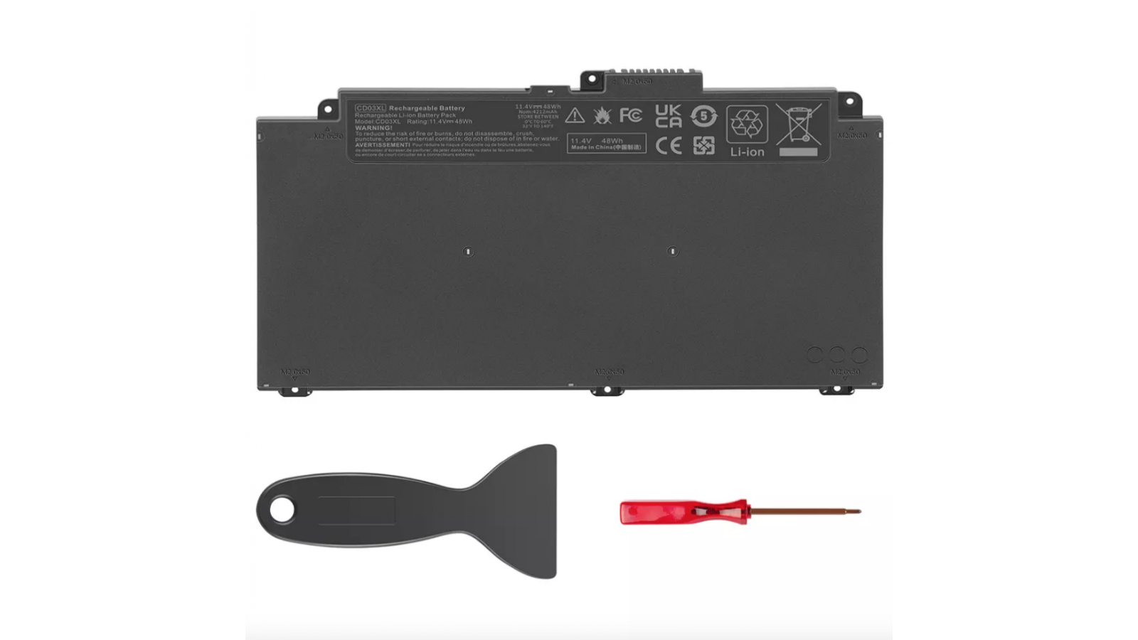 Batteria per Hp CD03XL HP 640 G4, 640 G5 HSN-I15C 931719-850 HSN-I14C-4 11,4V