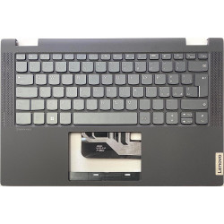 Tastiera italiana per LENOVO Flex 5-14IIL05 5-14ARE05 5-14ITL05 RETROILLUMINATA Grigia