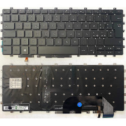Tastiera italiana per Dell XPS 15 9575 2-in-1 15-9575 NERA RETROILLUMINATA