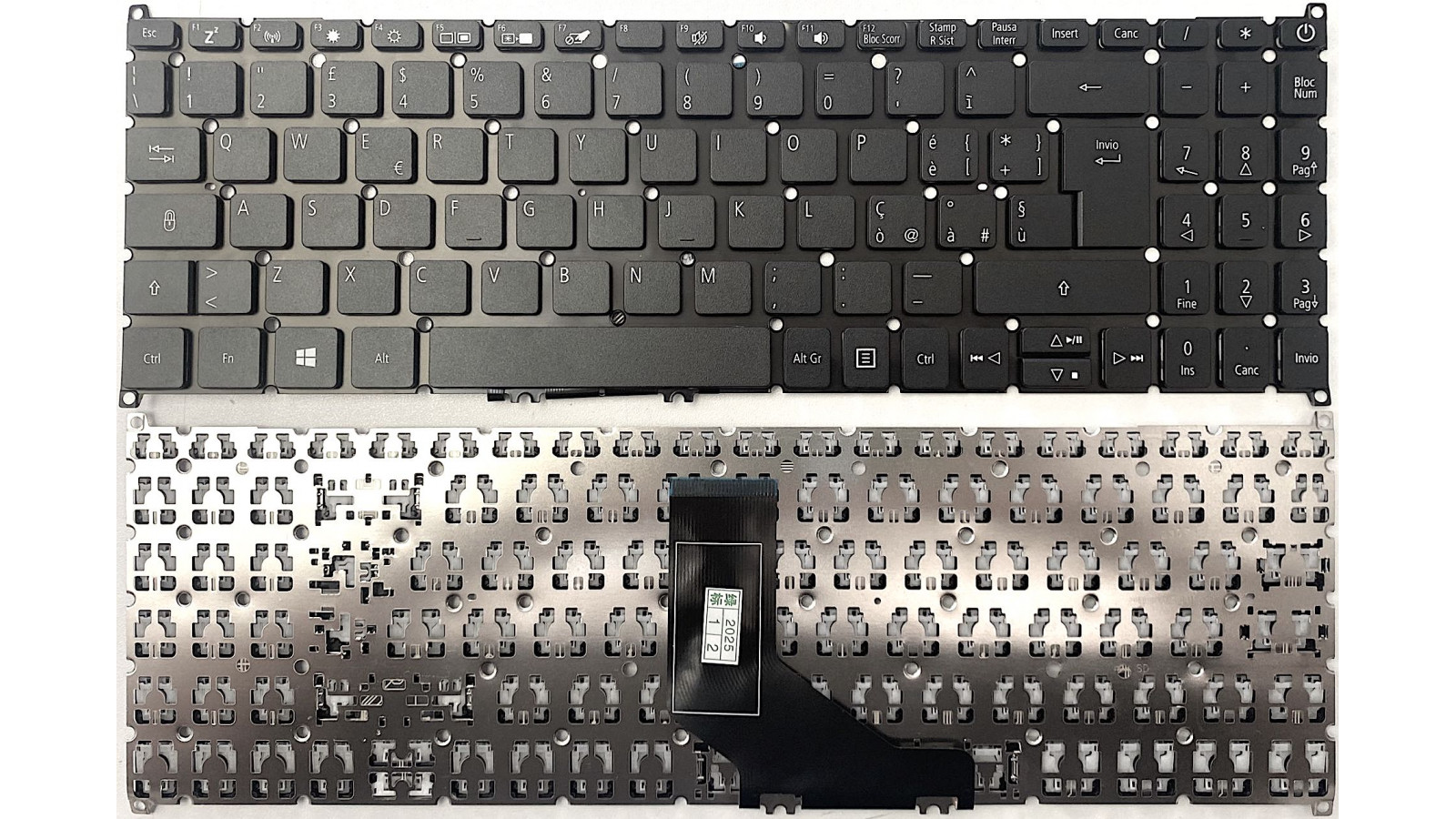 Tastiera italiana per Acer Aspire 5 A515-53-50ZD A515-53G A515-53G-56M6