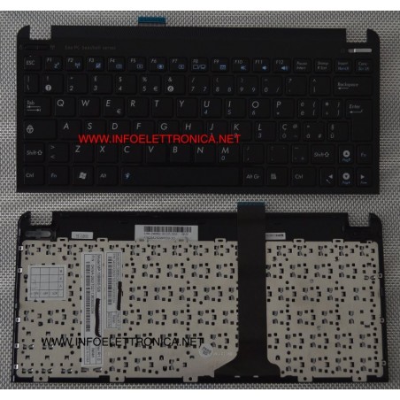 Tastiera completa compatibile con Asus Cover ASUS Eee PC 1011px 1015B 1015BX 1015CX 1015PB 1015PD 1015PE 1015PED 1015PEM 1015PX 