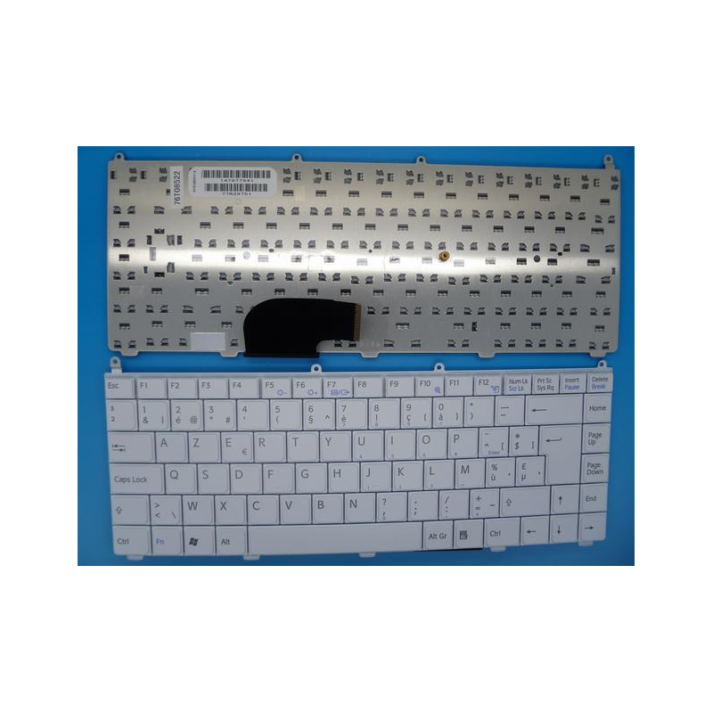 Tastiera per compatibile con SONY Vaio PCG-7V1M PCG-7V2M PCG-8V1M PCG-8V2M PCG-8W1M PCG-8W2M serie bianca