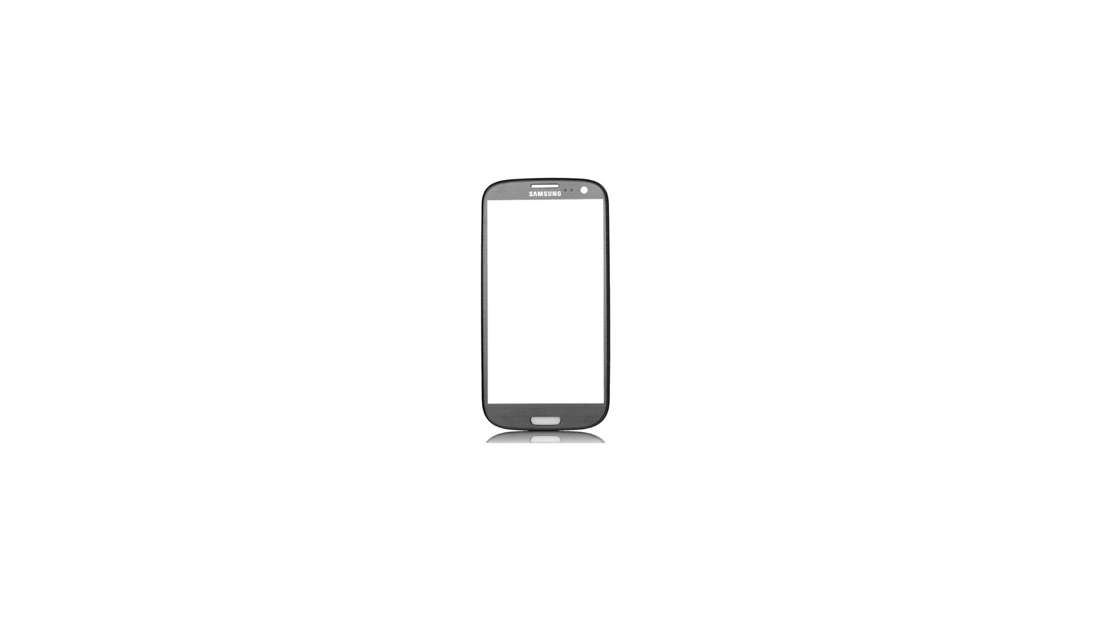 Vetro per touch screen Samsung Galaxy S3 i9300 grigio