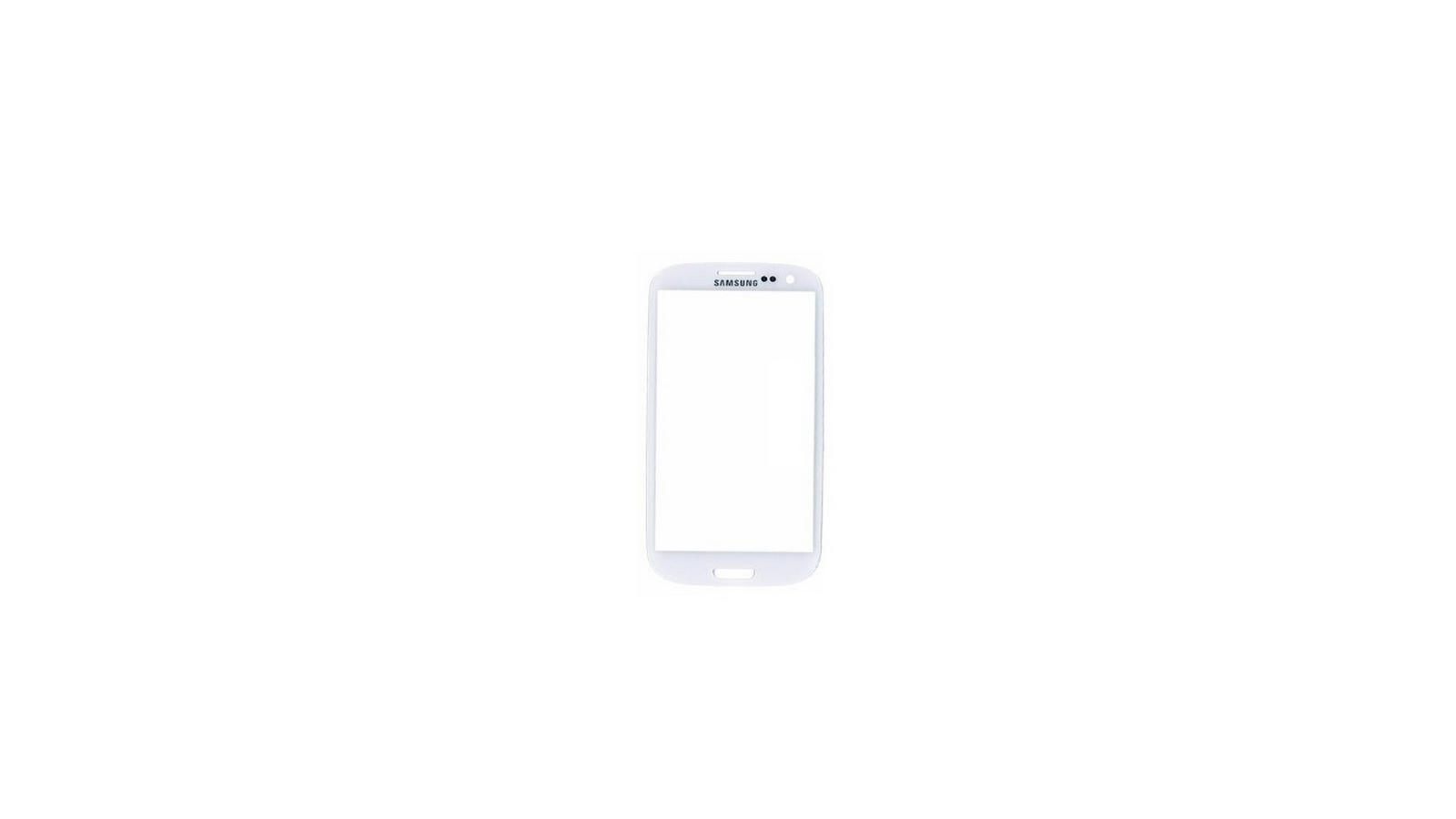 Vetro per touch screen Samsung Galaxy S3 i9300 bianco
