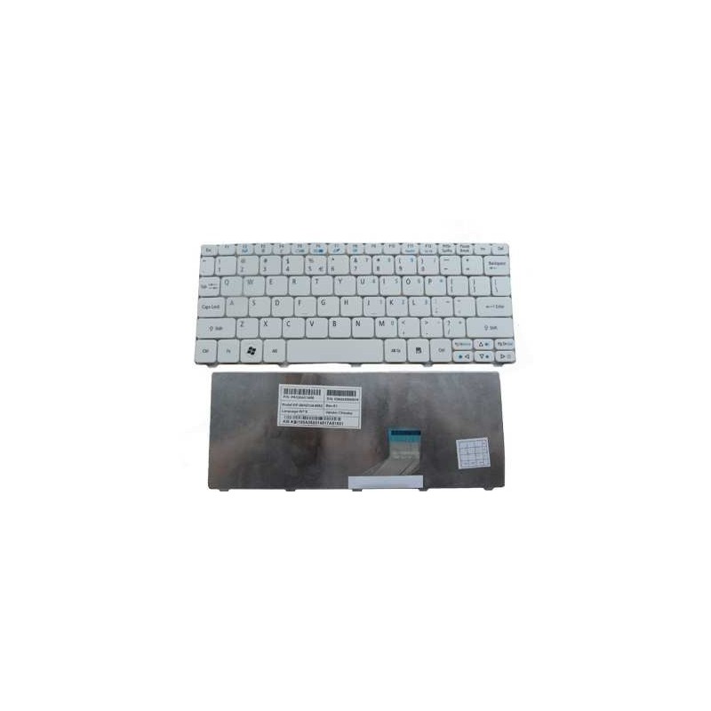 Tastiera italiana compatibile con Acer Gateway LT22 LT23 LT25 LT27 LT28 NAV50 Aspire one ZH9 Bianca Tastiera italiana compatibile con Acer Gateway LT22 LT23 LT25 LT27 LT28 NAV50 Aspire one ZH9 Bianca